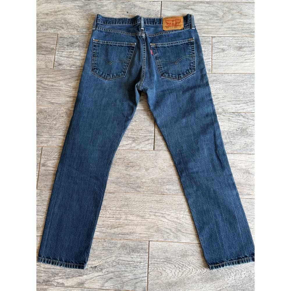 Levi's 522 Slim Taper Jeans 31x30 Mens 31 x 30 Levi Strauss Denim Cotton